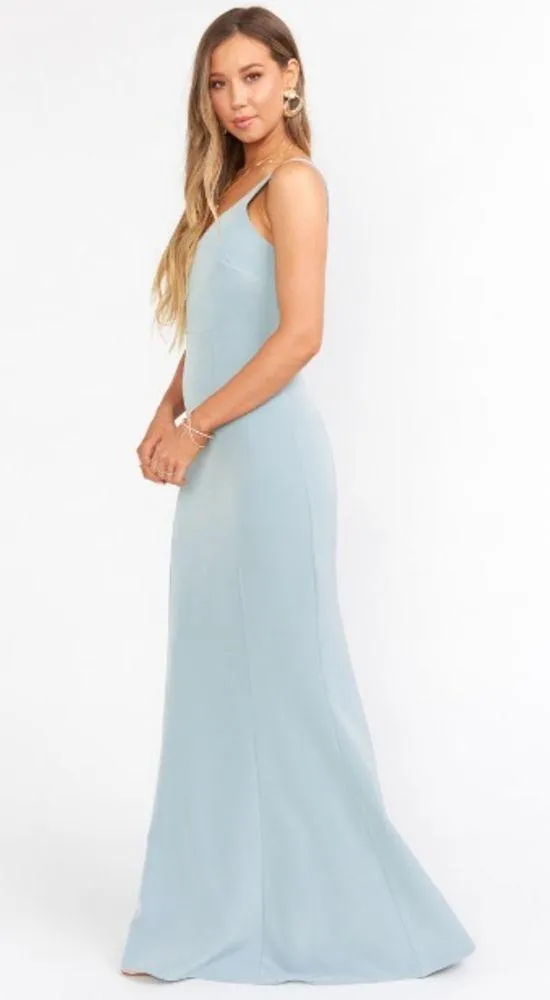 NWT Show Me Your Mumu Bridesmaid Dress Morgan Gown Silver Sage Sz S - Image 9