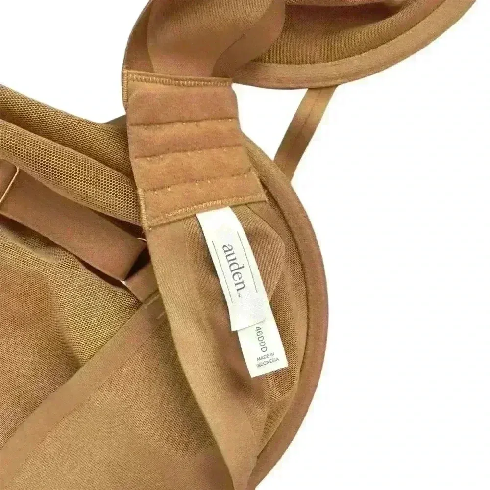 Auden‎ Women's Black, Beige Lightweight Underwired Bra Set of 3 Size 46DDD Tan - Image 7