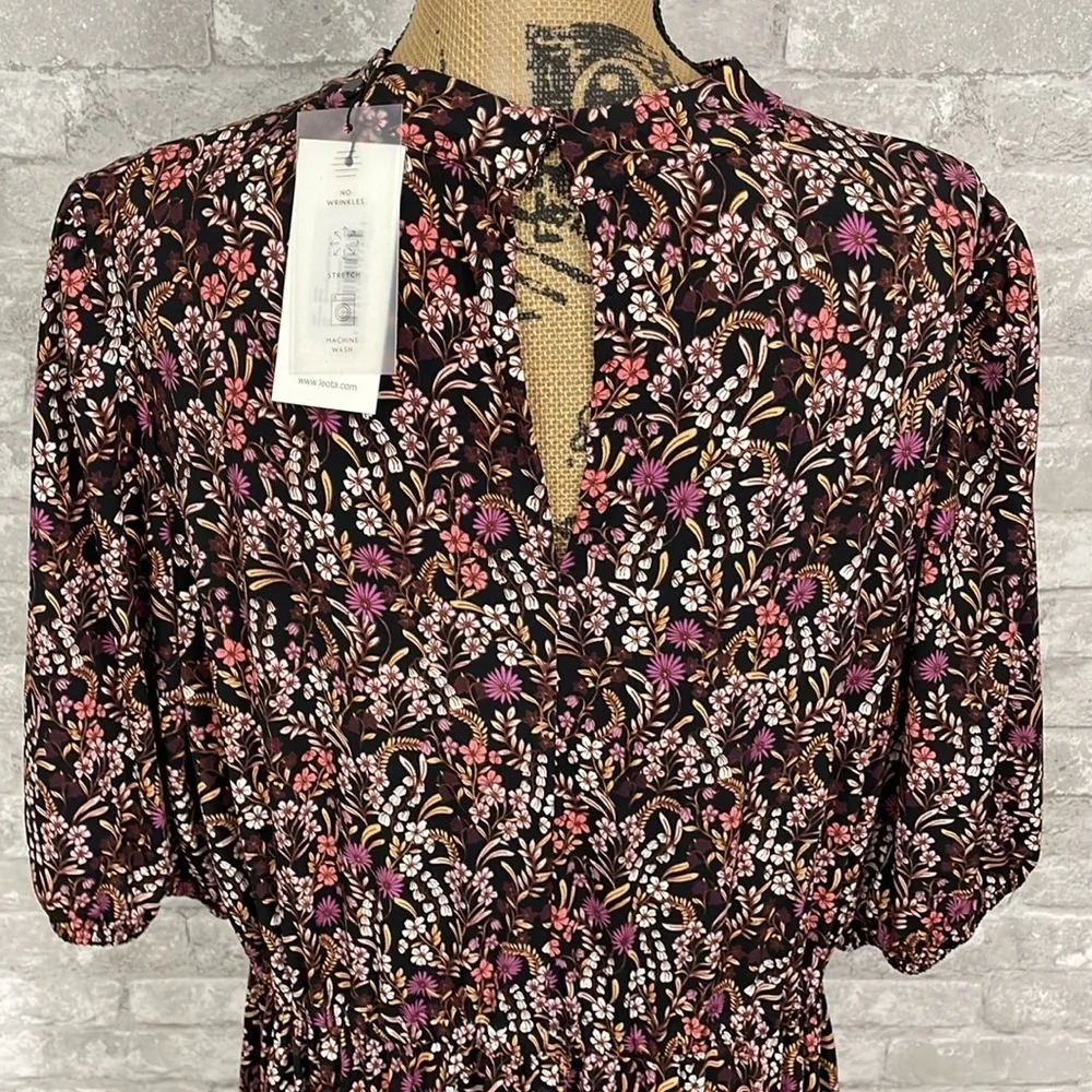 Leota Miranda Floral Midi Dress - Image 5