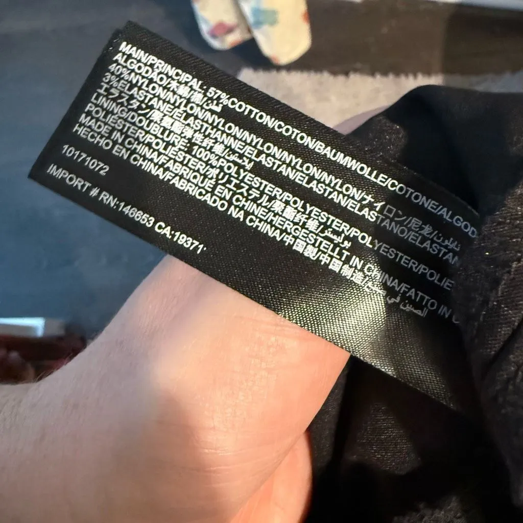 C/MEO Collective Women’s XS Black Ruffle Dress Pants Career Work Wear Office Cor - Image 5