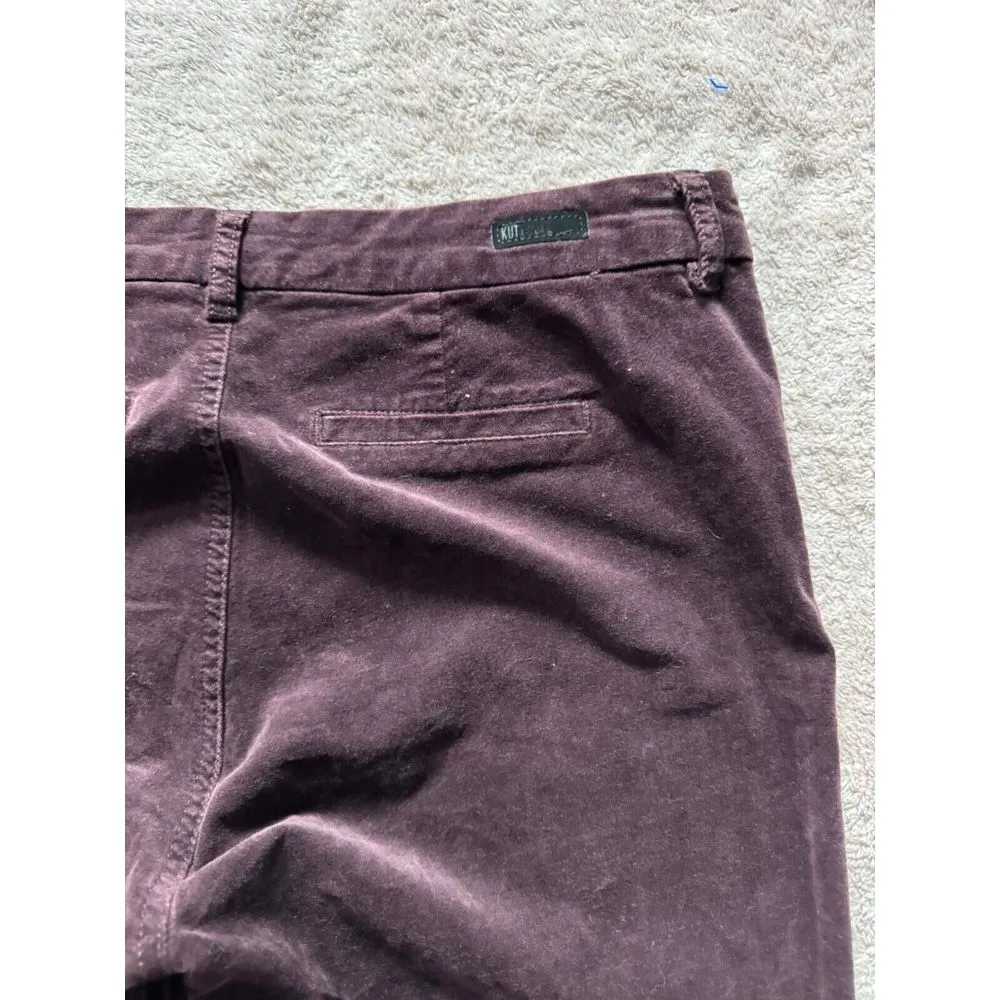 Kut From The Kloth Tawny Port Ultra Skinny‎ Jennifer Stretch Leggings Size 32 - Image 4