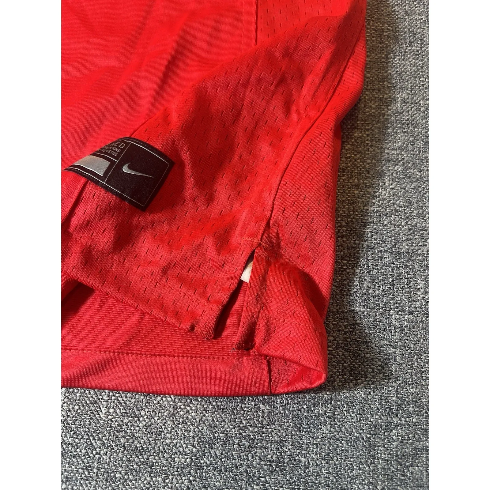 Kansas City Chiefs On Field Lama Hunt AFC "LH Logo Memorial Jersey" Red Women XL - Image 8