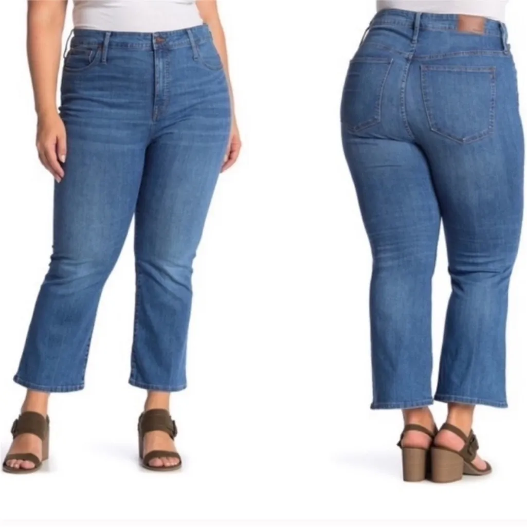 Madewell‎ Cali Demi Boot Short Jeans Size 37 Tall - Image 2