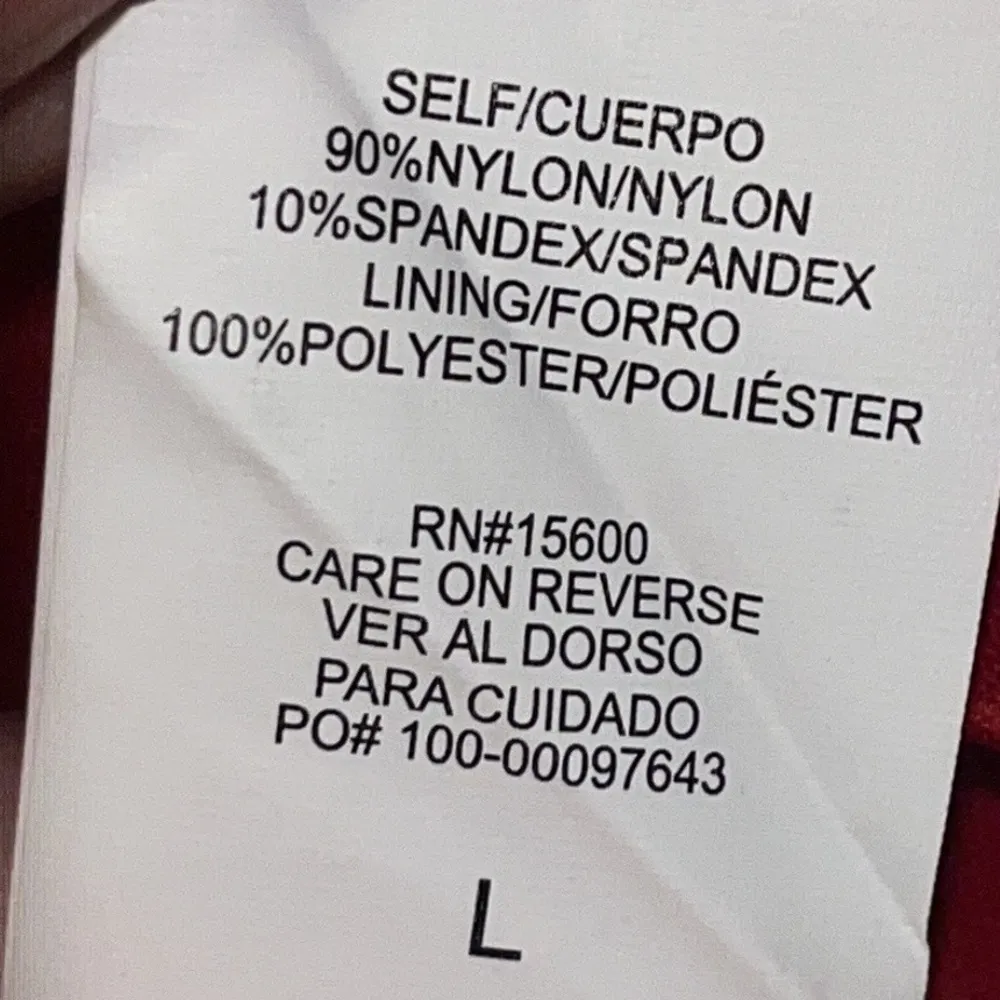 Rewind Lace Dress Off The Shoulder RED Midi Dress Juniors Women’s L Large - Image 8