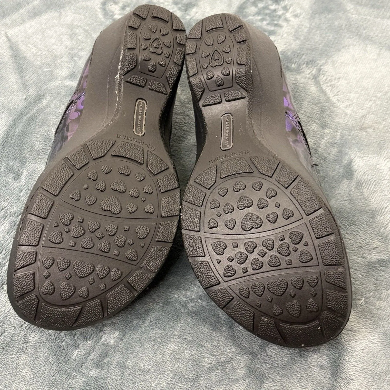 Nurse Mates Pillowtop Patent Leather Slip On Clog Bryar Women’s Size 5.5M - Image 11