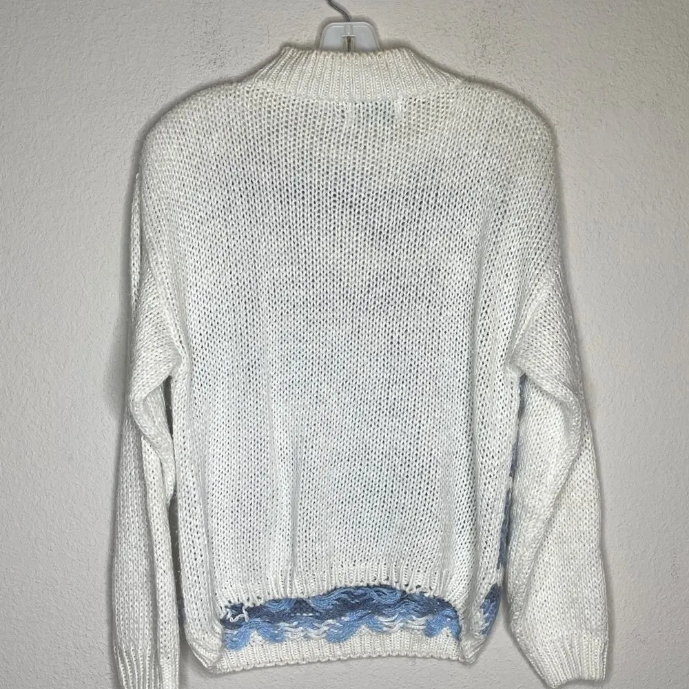 Vintage Shenanigans‎ Sweater Blue Size M - Image 4