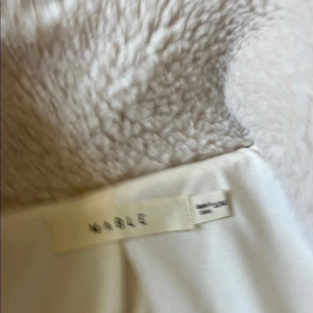 Trendy White Sherpa Jacket - Image 7