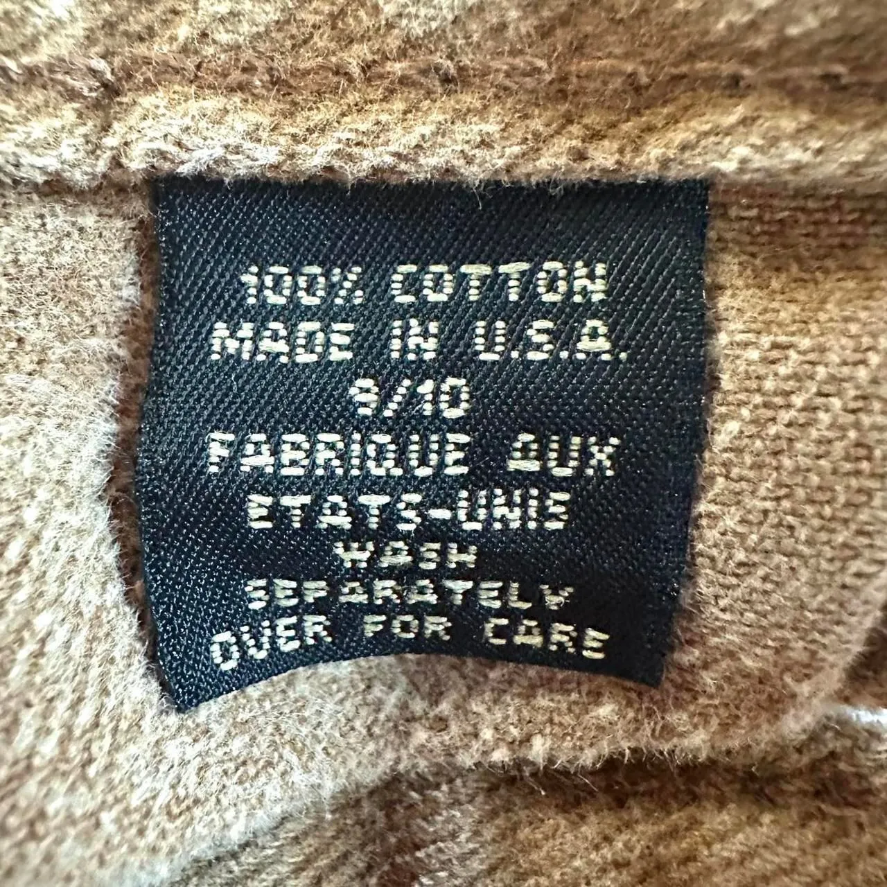 EXPRESS Vintage 90s No 4 EXP Brown Tan Denim High Rise Tapered Jeans Womens 9/10 - Image 8