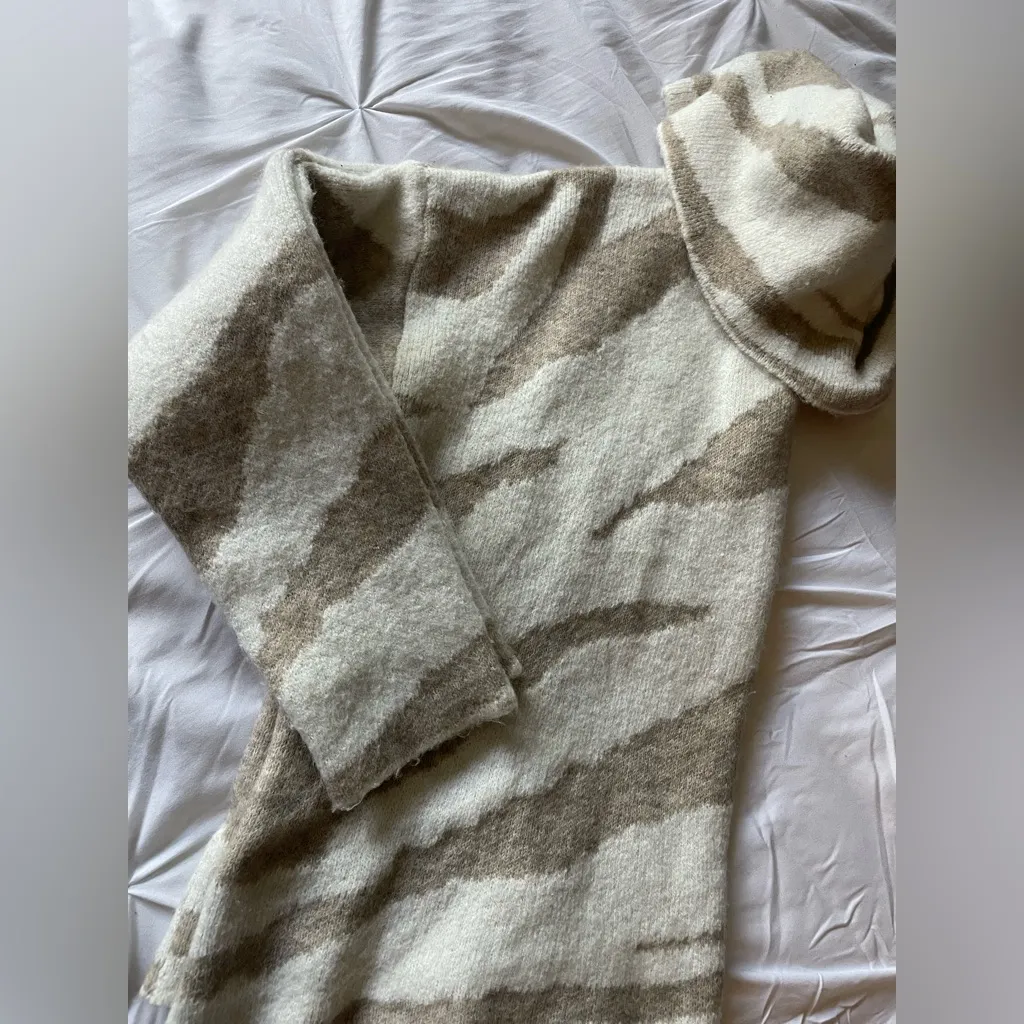 Debut Cream and Brown Knitwear - Image 4