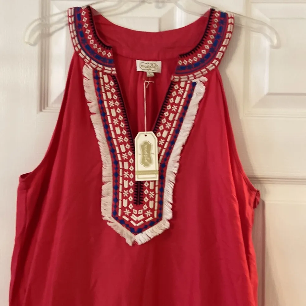 Mudpie Women’s Summer Dress size L brand new with tag 100% cotton - Image 5