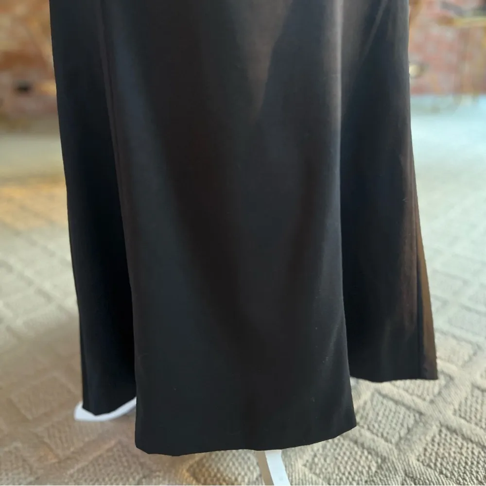 Christina Perrin Dress Evening Strapless Satin Mermaid Train Black 8 Formal - Image 7