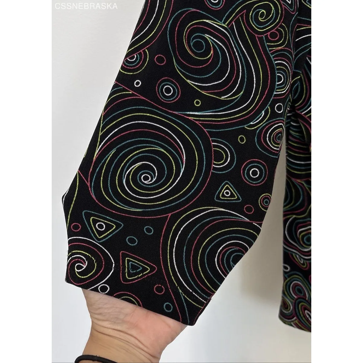 Vikki Vi Multicolor Womens Tunic Made‎ in USA - Image 5