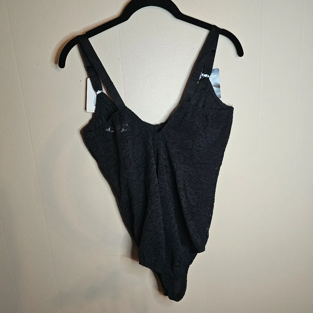Bali 40DD All Over Solutions Black Lace Shapewear - Image 2