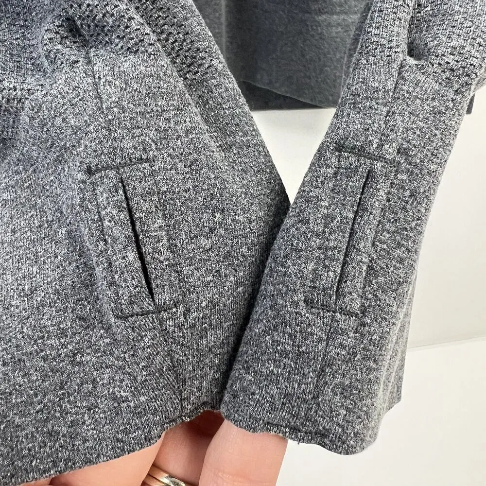 Zyia Active Size XL Top Gray Performance Seamless Long Sleeve Vented Workout - Image 6