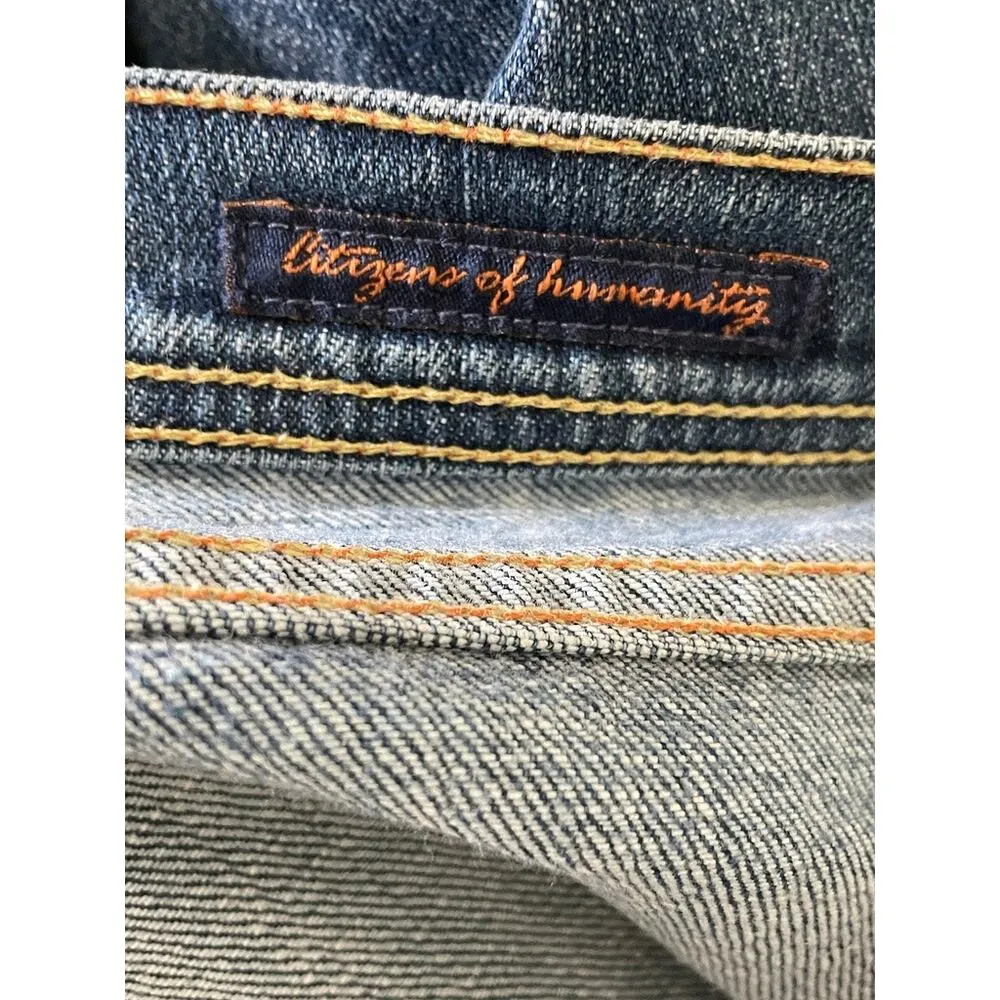 Citizens of Humanity Ingrid Low Waist Flare Jeans size 30 - Image 6