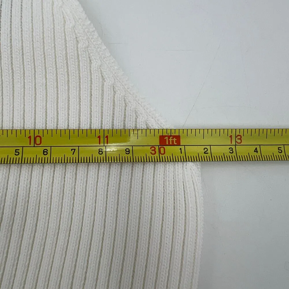 Meshki Kaesha Knit Maxi Dress White - Image 5