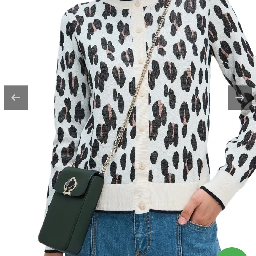 Kate Spade Nicola Twistlock North South Flap Crossbody in deep evergreen - Image 2