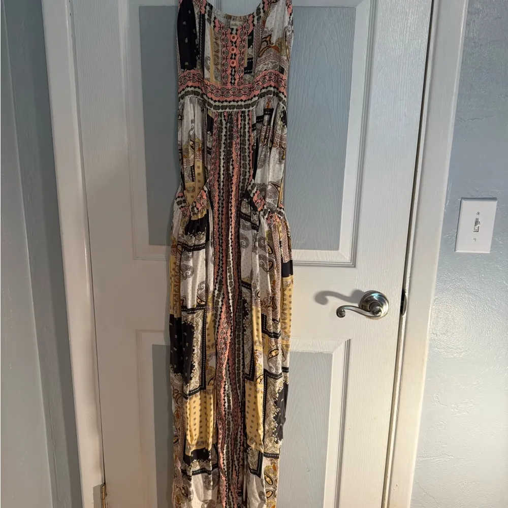 Matilda Jane  Women's Multicolor Patchwork Dress - Image 4