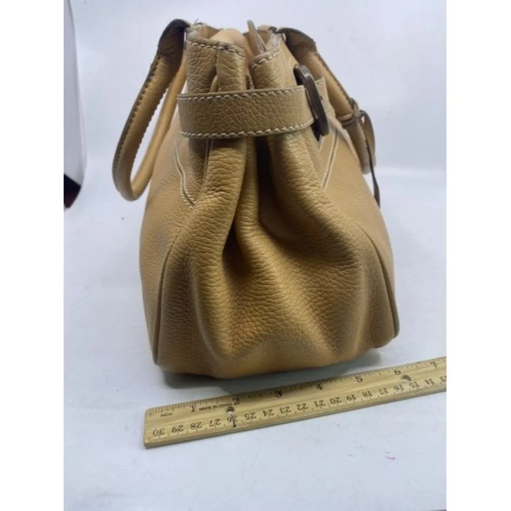 Tod's  Tan Leather Shoulder Bag - Image 5