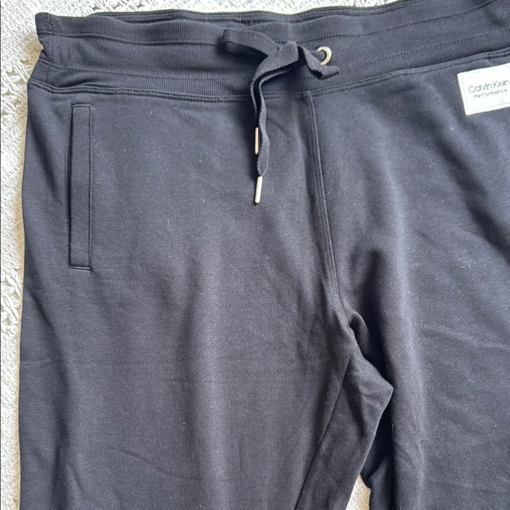 Calvin Klein Black Joggers with Relaxed Fit - Image 8