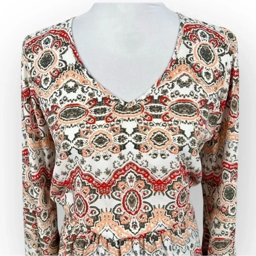 Show Me Your MuMu Rainey Long Sleeve Mini Dress Size XS - Image 6