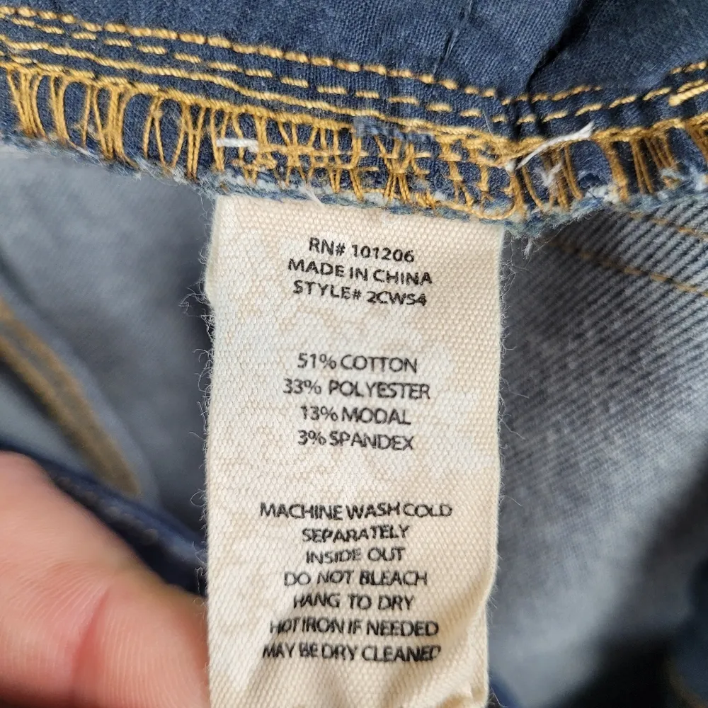 Soft Surroundings Women's Jeans 10 Blue Denim Skinny - Image 12