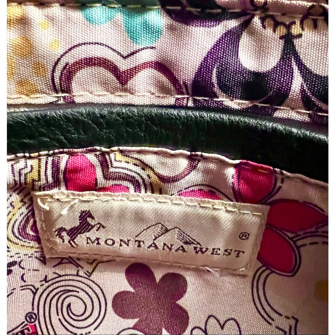 Montana West Sugar Skull Collection Crossbody Conceal Carry Handbag Purse - Image 11