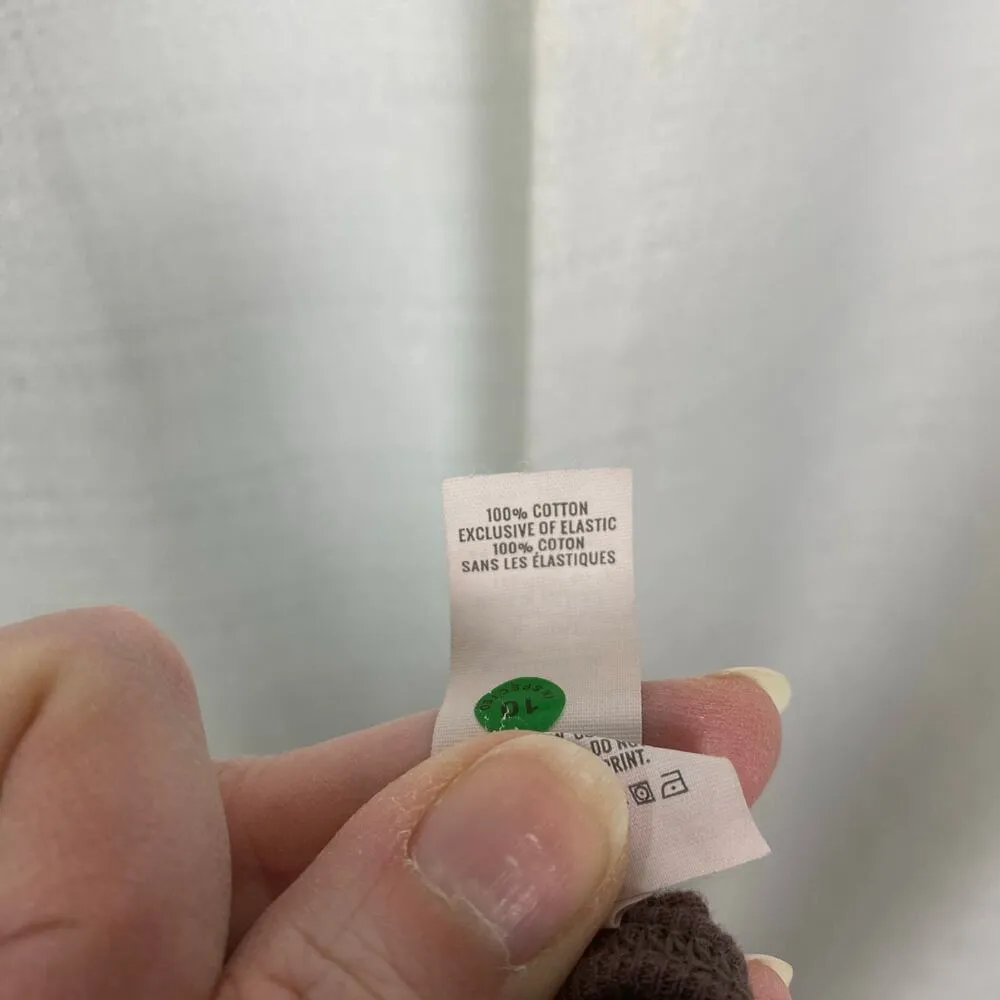 Aerie Brown Cotton Jogger Bottom Track Jumpsuit Sz.M - Image 12