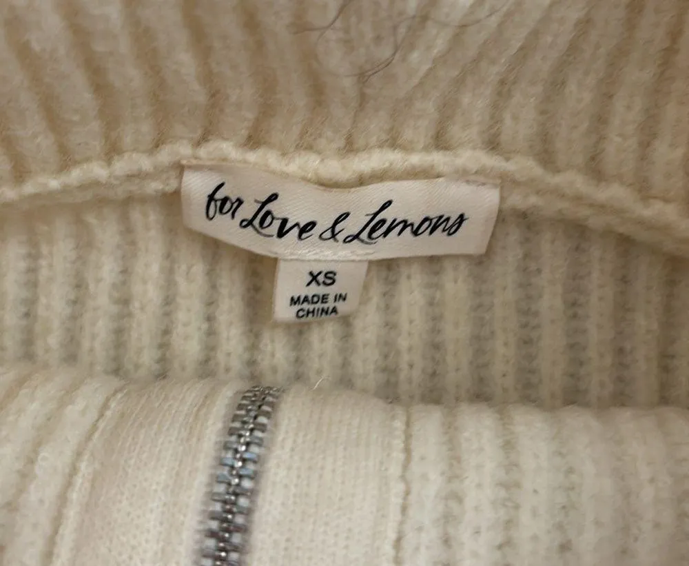 For Love & Lemons 1/4 Zip Sweater - Image 2