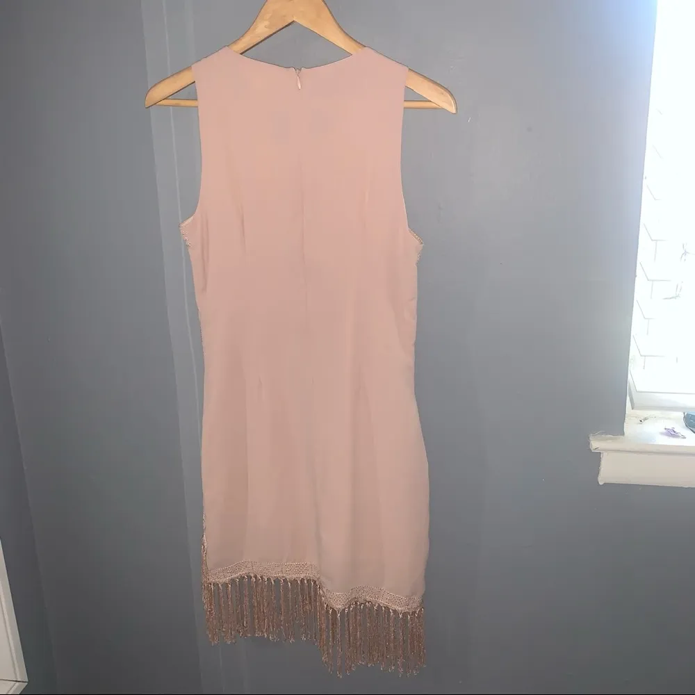 UO staring at stars nude fringe embroidered dress - Image 7