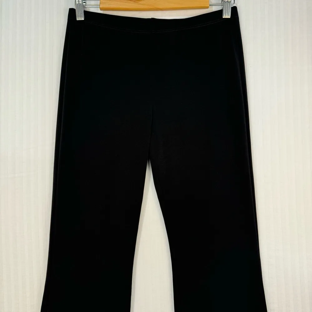 Lblisse Stretch Black Flare Pants Size Large Business Casual Dressy Classic - Image 6