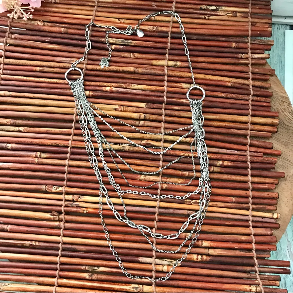 White House Black Market Multi Strand Necklace - Image 6