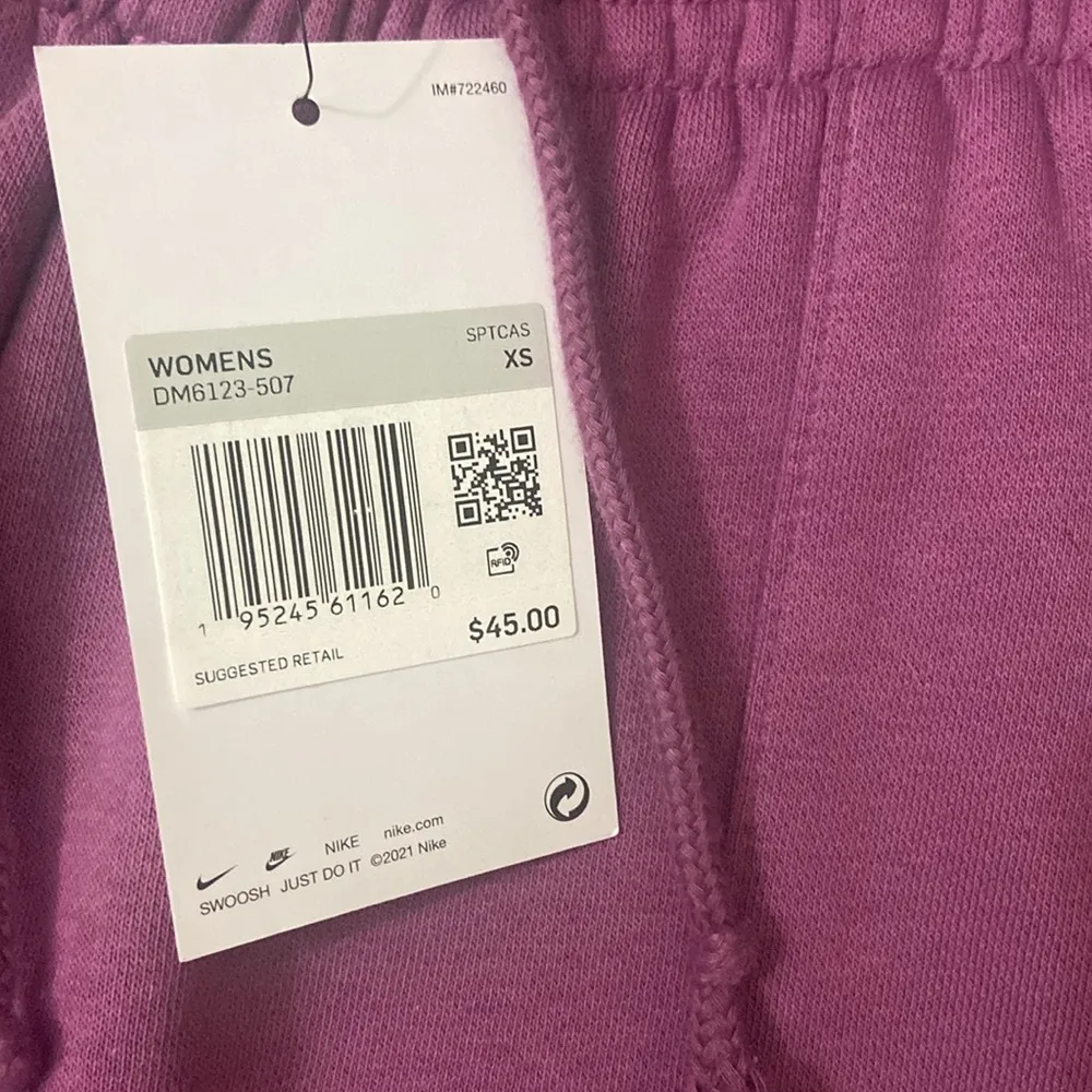 Nike Essential High Rise Fleece Shorts XS - Image 6