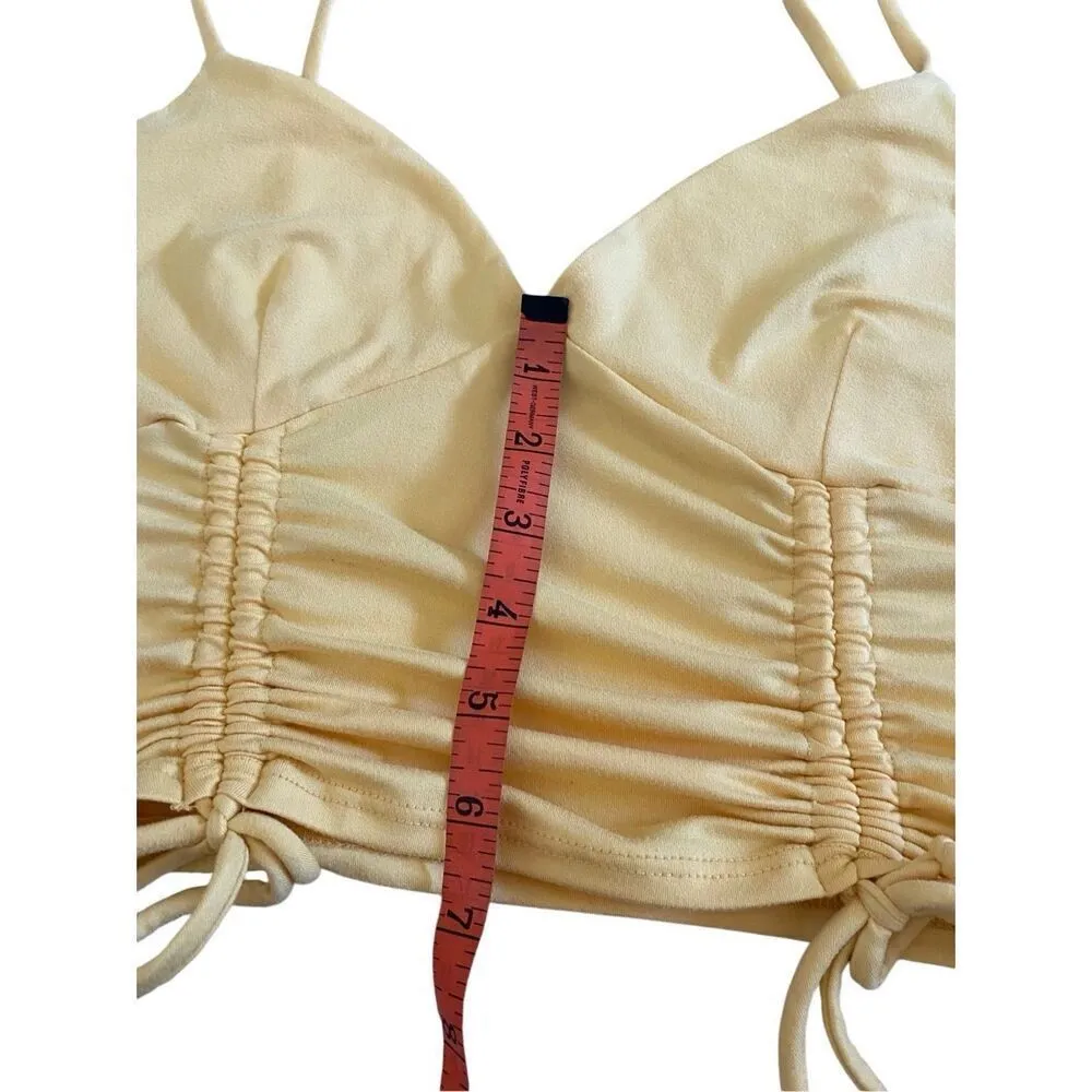 Love J Ruched Tank Top Coquette Sexy Summer Feminine - Image 8