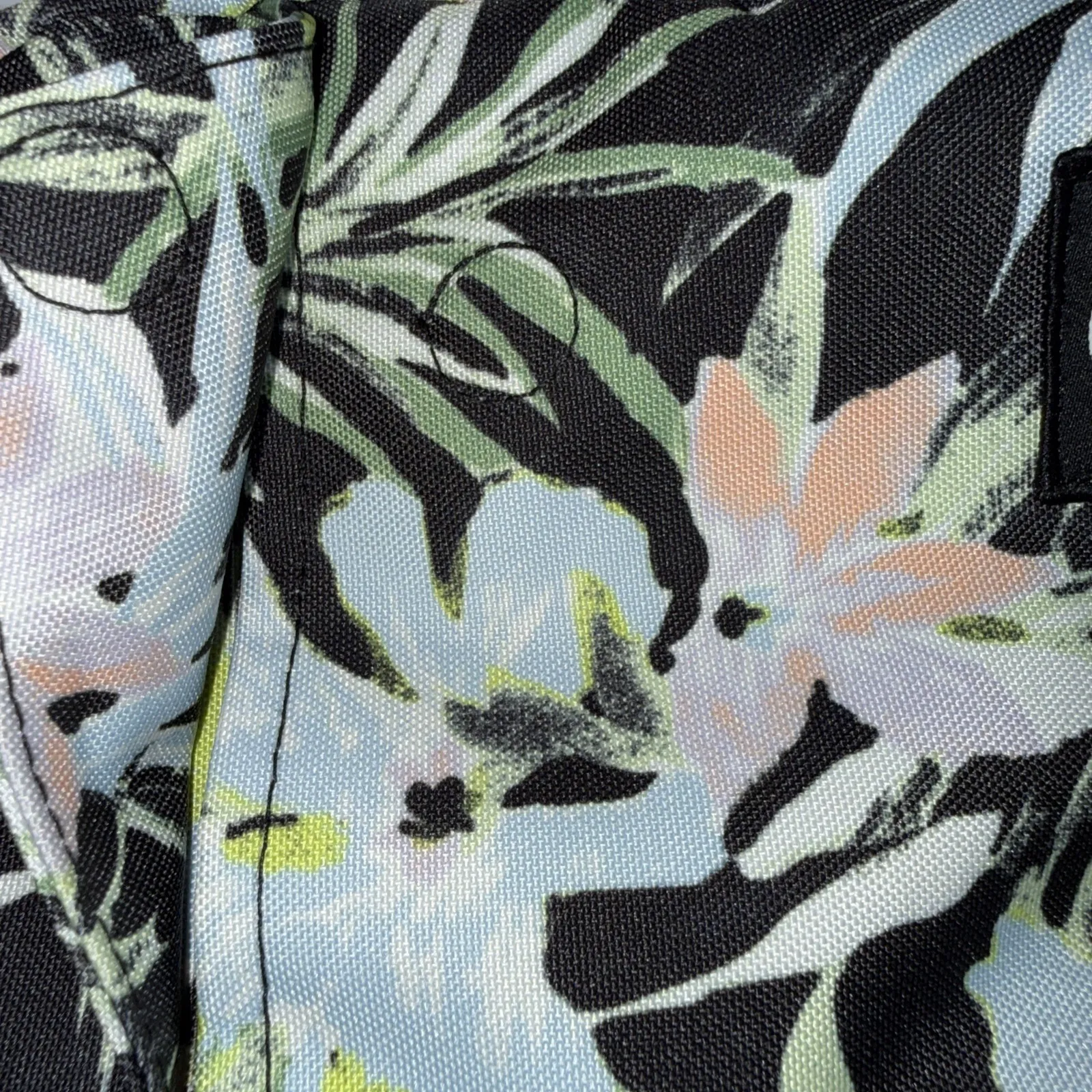 Volcom Tropical Flowers Crossbody Bag 7.5x5.5" - Image 4