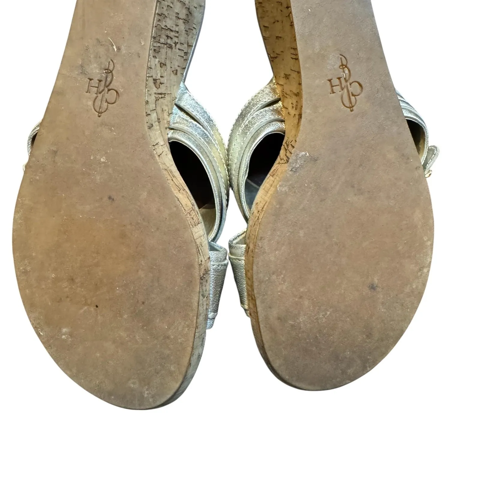 Cole Haan Shoes‎ Womens Size 8.5B Wedge Sandals Cork Heel Buckle Straps - Image 11