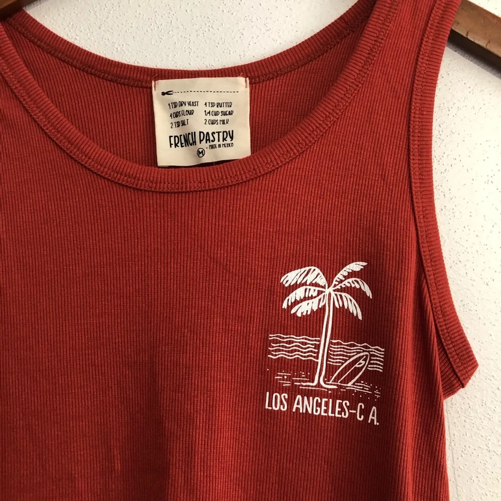 French Pastry LA tank top - Image 3