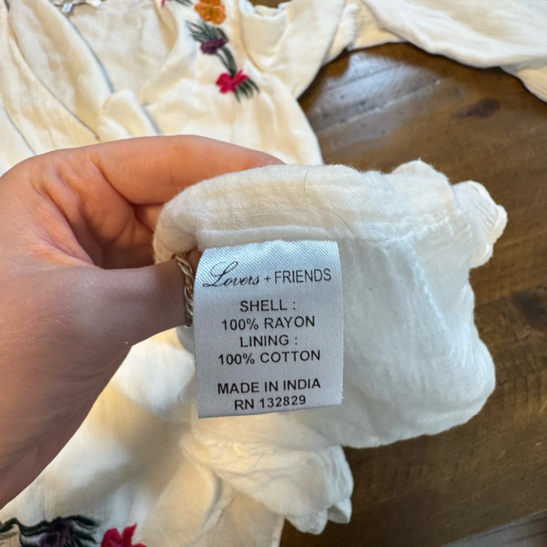 Lovers and friends Adriana white ruffle romper nwot - Image 8