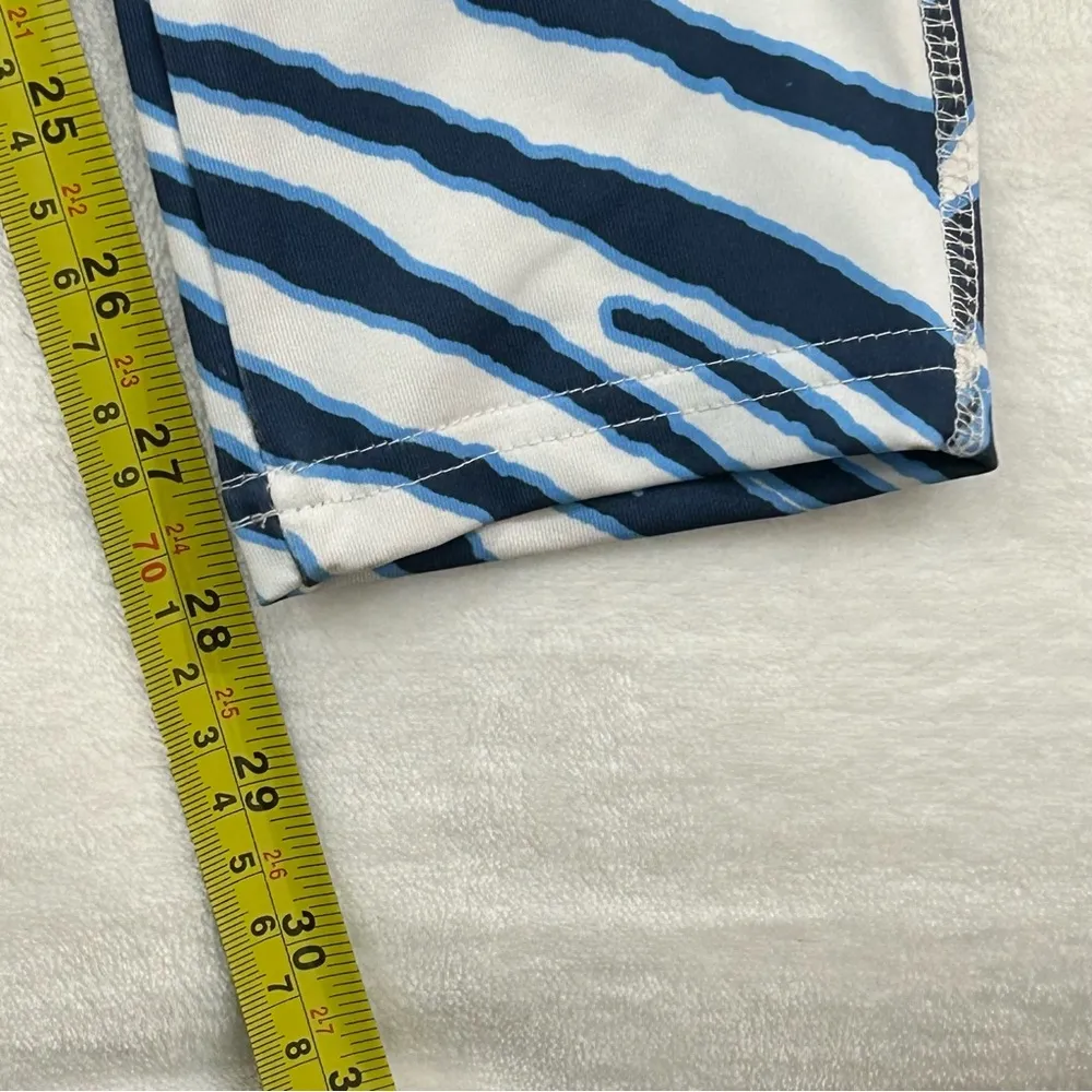 Zubaz Tennessee Titans NFL Football Blue Striped Majestic Yoga Pants Women’s S - Image 4