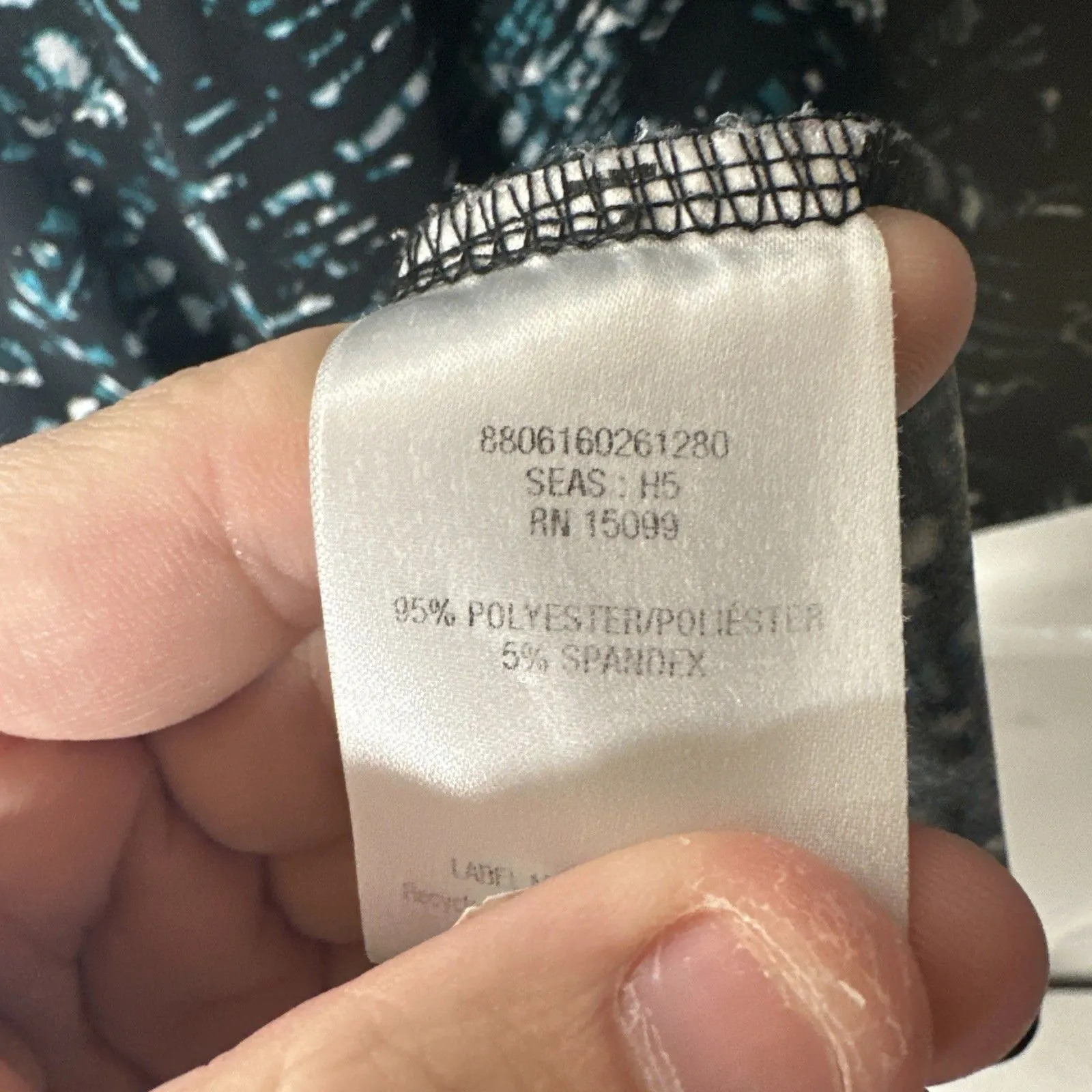 Covington Essentials Women’s XL Sleeveless Blouse Abstract Print Top - Image 6