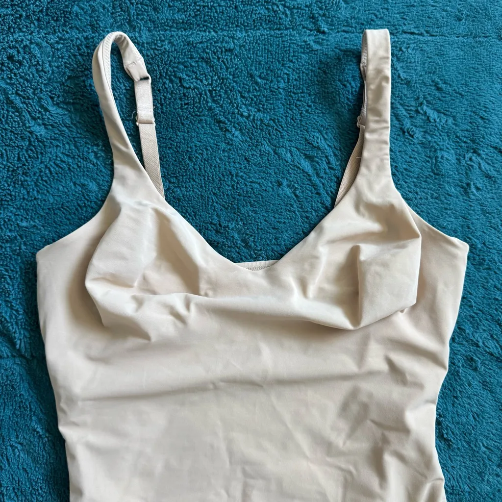 Wacoal 801165 Try Slenderness Seamless Body Briefer 36B Beige Shaper Bodysuit - Image 7