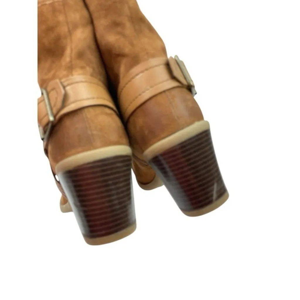 *Earth Lina Arlington Boots Womens 8.5 Brown Leather Western Cowgirlcore Festiva - Image 7