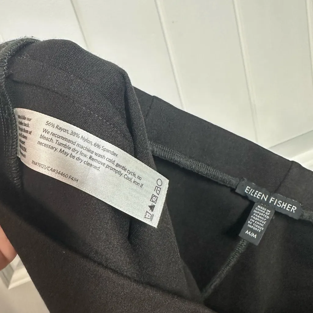 Eileen Fisher Heavyweight Rayon Knit Pant - Image 6