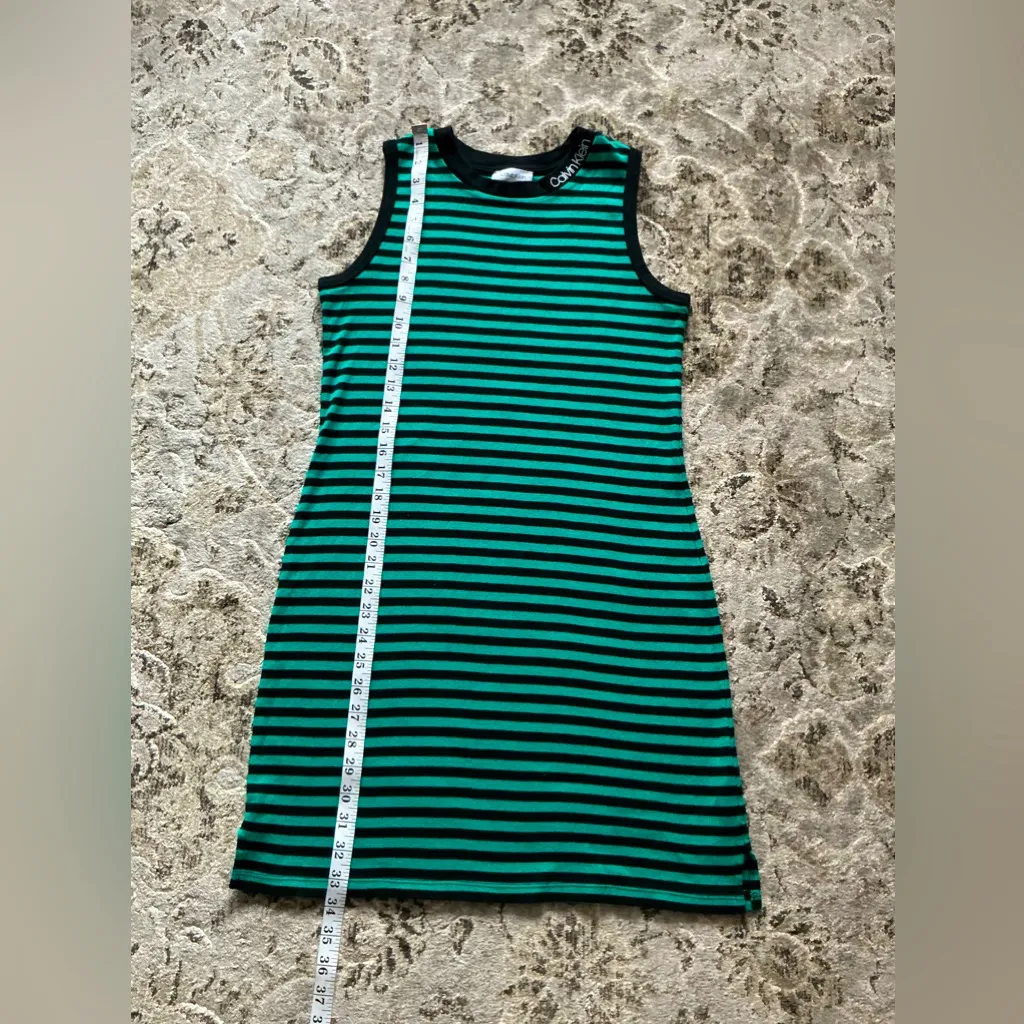 Cute CALVIN KLEIN casual dress💚🖤💚 - Image 7