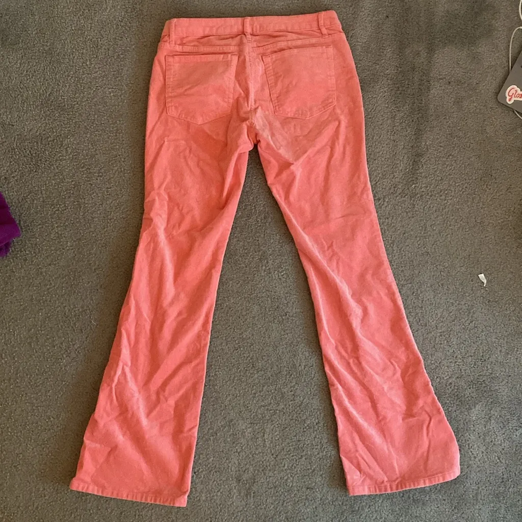Wild Fable Women’s Low-Rise Flare Corduroy Jeans - Size: 6, Color: Pink - Image 2
