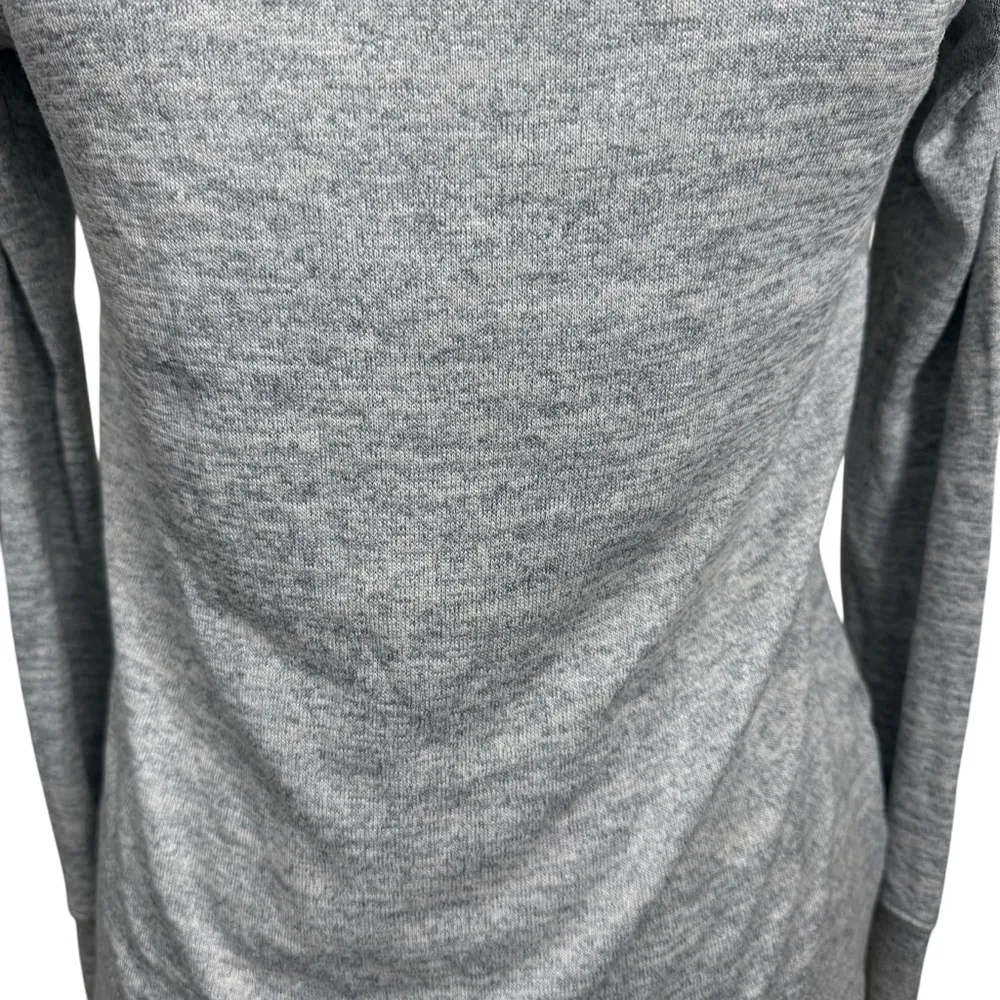 Athleta Oversized Long Sleeve Shirt Gray XS - Image 2