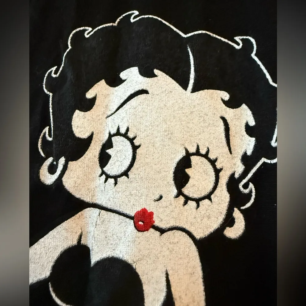 Lauren Moshi x Revolve Deanna BETTY BOOP Mini Shirt Dress Love Lips NWT Size XS - Image 2