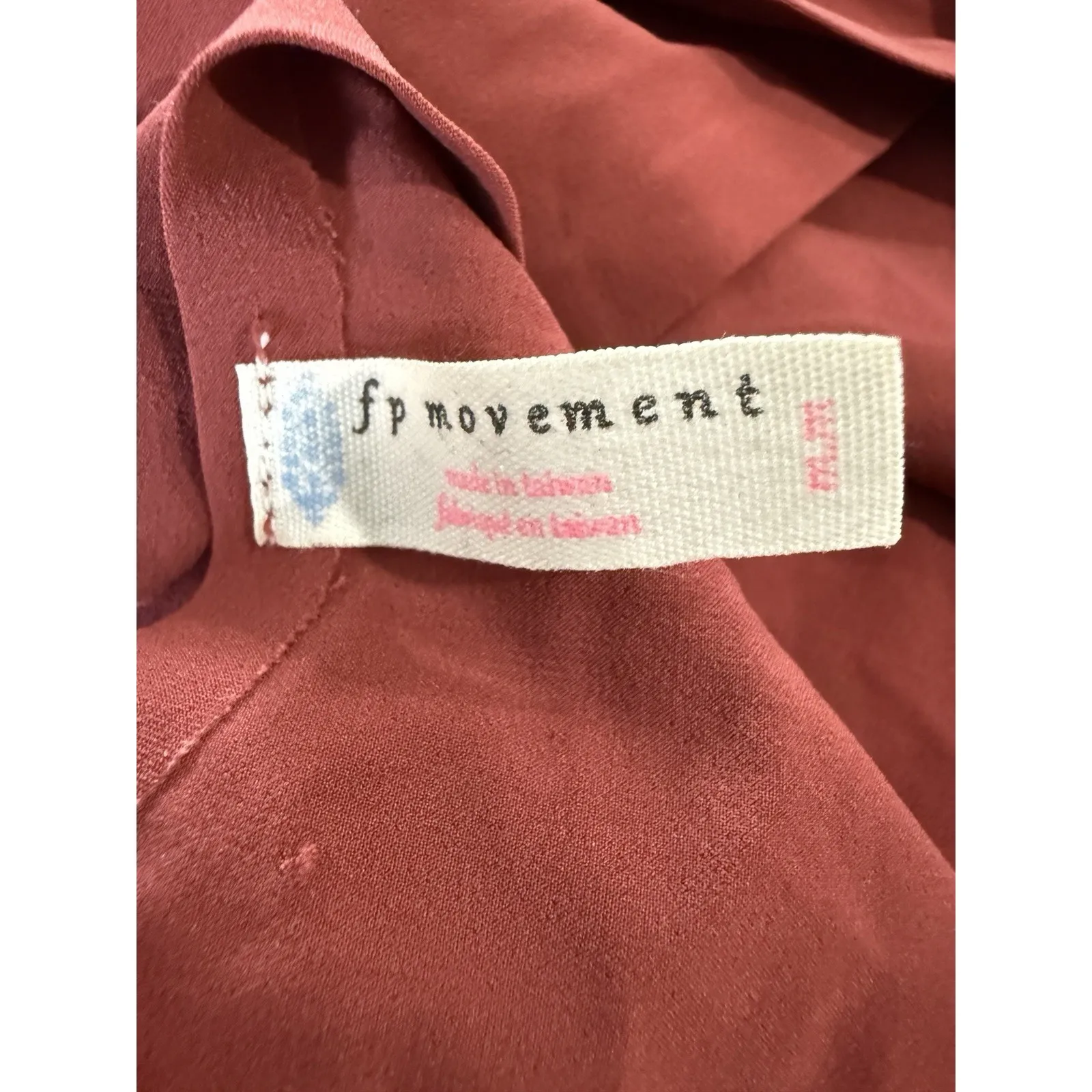 Free People Movement Women's Red Tank Top Size Medium - Image 6