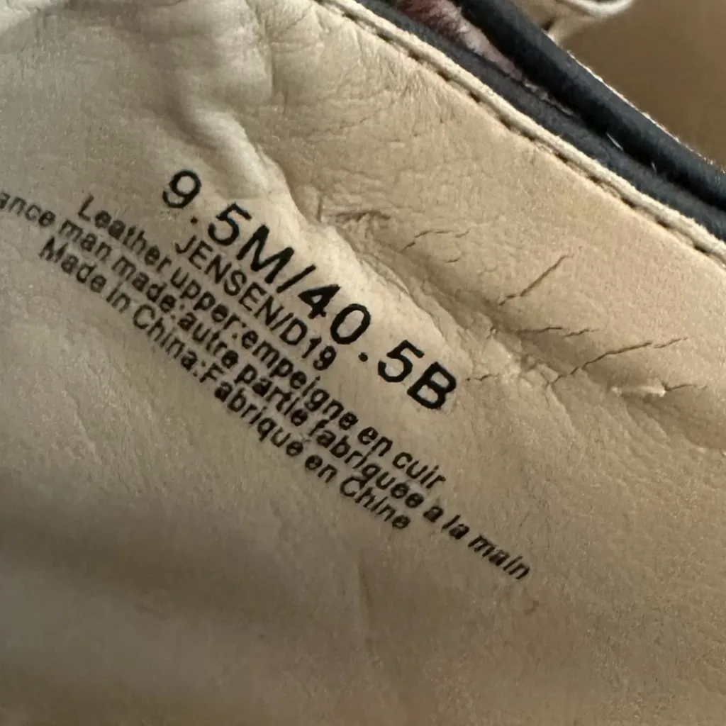 Karl Lagerfeld Jensen Calf Hair Animal Print Slide Sandals High Heel Size 9.5 - Image 14