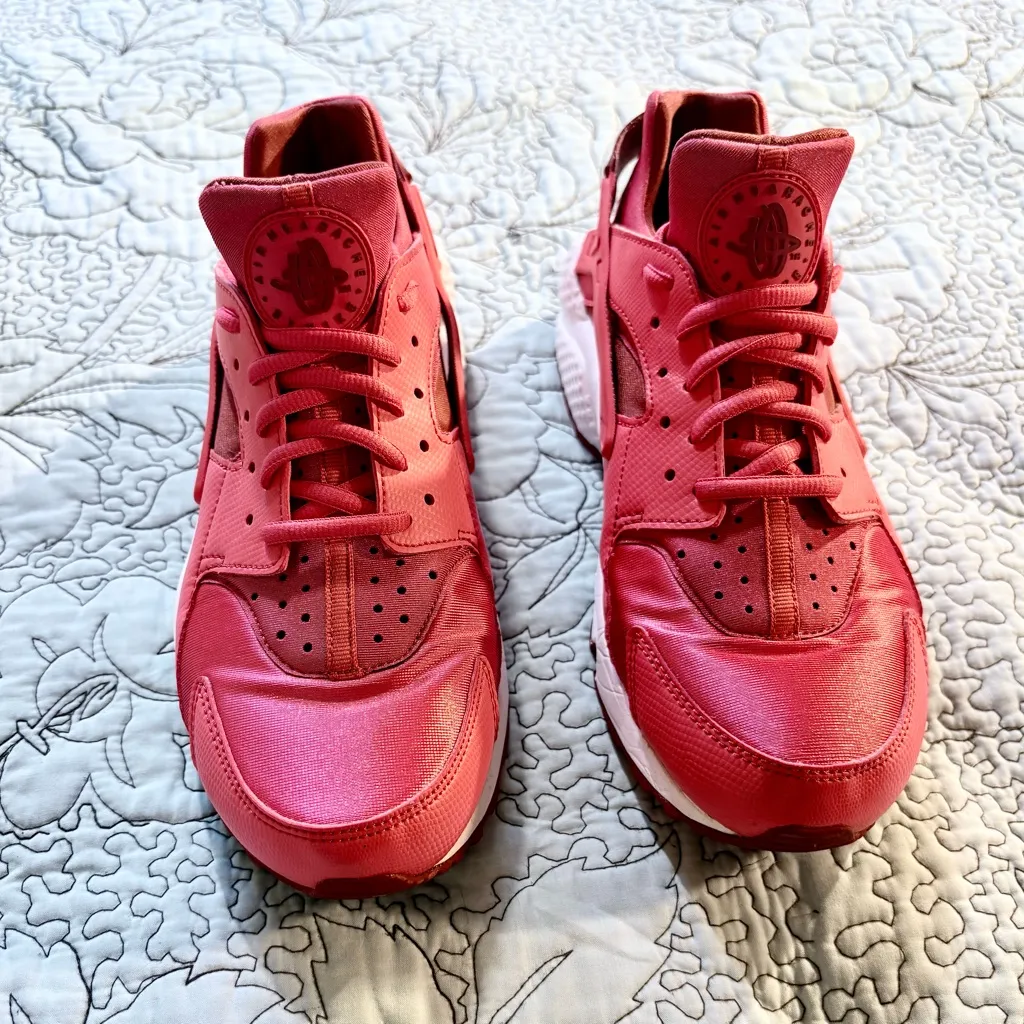 Nike Air Huarache Run Ember Pink Women’s Sneakers 634835-801 Sz 9.5 💚 - Image 9